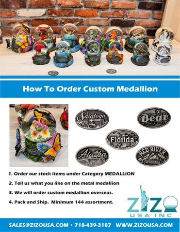 ZIZO MEDALLION CATALOG 03042026