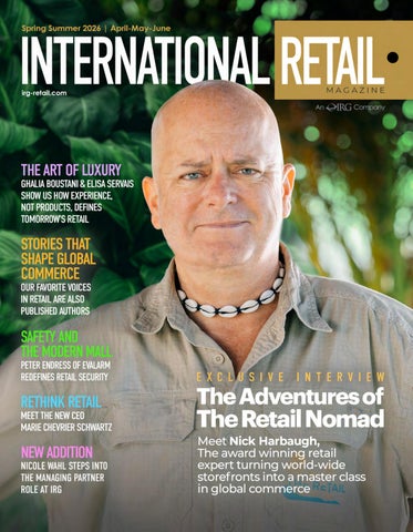 International Retail Magazine: Adventures of The Retail Nomad Nick Harbaugh | Spring+Summer 2026
