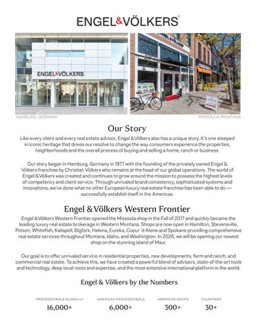 About Engel & Völkers Western Frontier