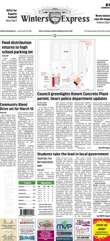 Winters Express: Wednesday, March 4, 2026