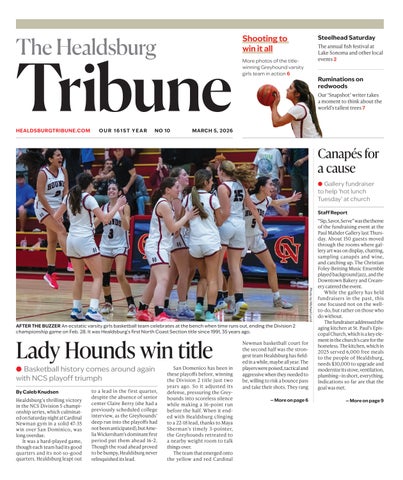 Healdsburg Tribune March 5, 2026