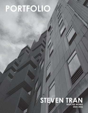 Steven Tran Architecture Portfolio 2026
