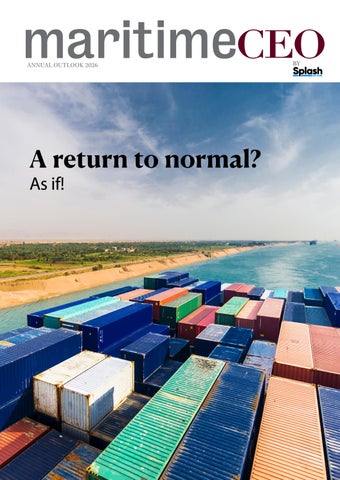 Maritime CEO Annual Outlook 2026