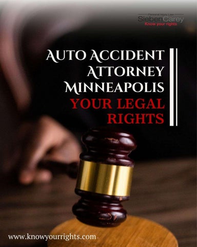 Auto Accident Attorney Minneapolis – Your Legal Rights