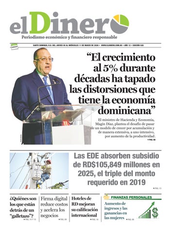 Periódico elDinero (528) 05/03/2026