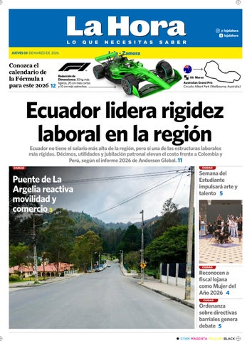 Loja: 05 de marzo, 2026