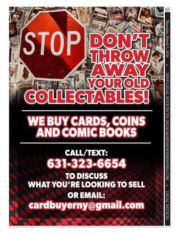 Legal Notices Archive Mar. 5, 2026