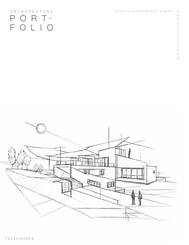 Architecture Portfolio