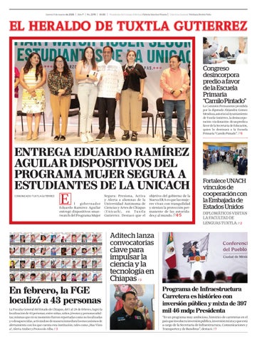 El Heraldo de Tuxtla Gutierrez 5 marzo 2026
