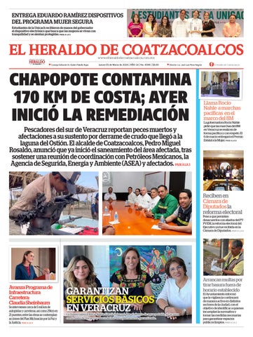 El Heraldo de Coatzacoalcos 5 de Marzo de 2026