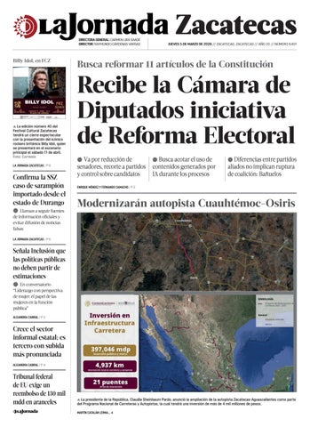 La Jornada Zacatecas 05 de Marzo de 2026