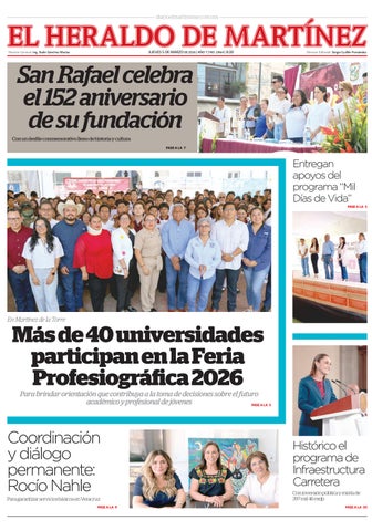 El Heraldo de Martinez 5 de Marzo de 2026