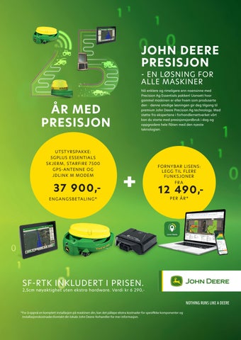 John Deere uker - Presisjon