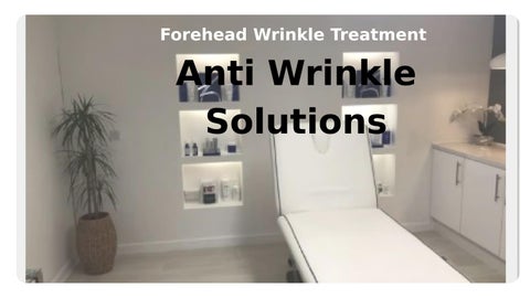 Effective Forehead Wrinkle Treatment for Smooth, Youthful Skin