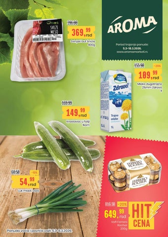 Redovna ponuda Aroma