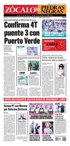 Piedras Negras 05 de marzo de 2026