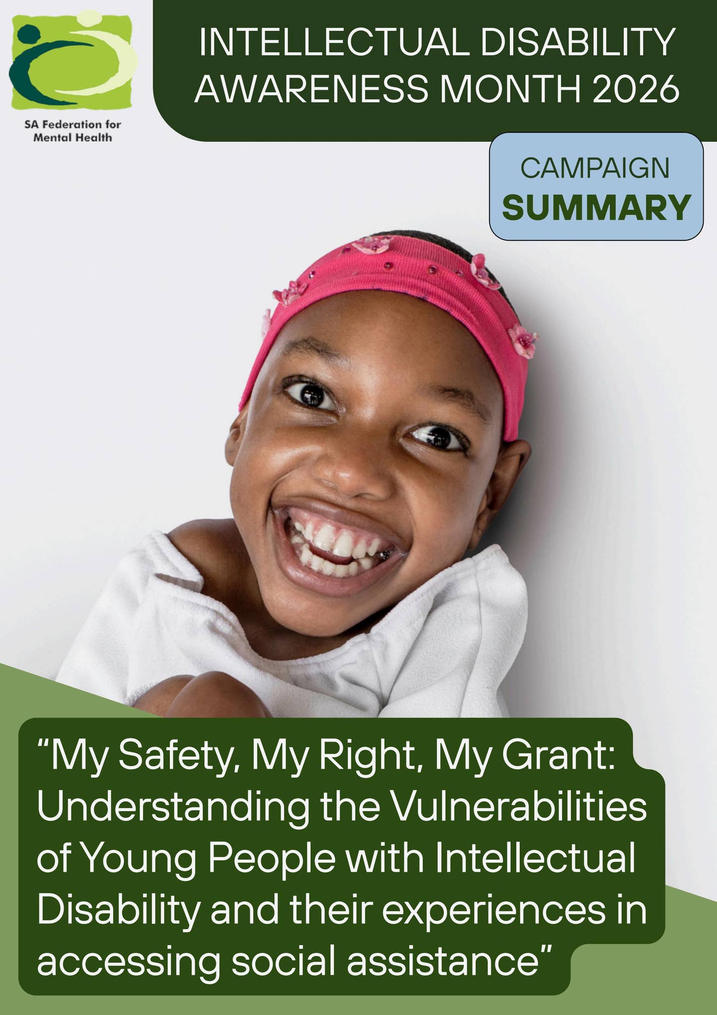 Intellectual Disability Awareness Month 2026 Campaign Summary by safmh ...
