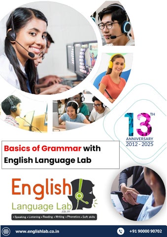 Basics of Grammar with English Language Lab