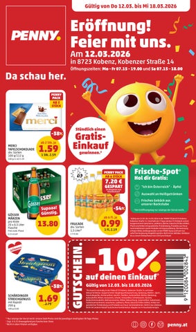 Eröffnung in 8723 Kobenz