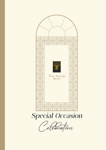 The Anam Mui Ne - Special Occasion Package
