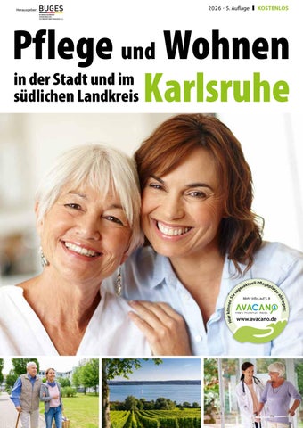 Pflege und Wohnen in der Stadt und im südlichen Landkreis Karlsruhe