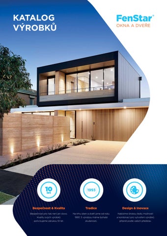 Katalog produktů FenStar