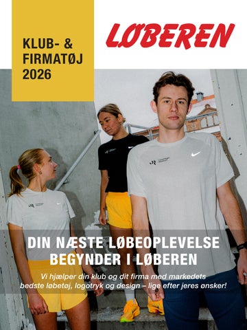 LØBERENs produktudvalg til klub og firma 2026