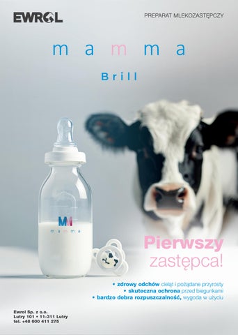 Linia Mamma: Brill – żywienie i zdrowy rozwój cieląt