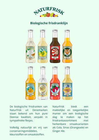 Naturfrisk Drinks52 catalogus