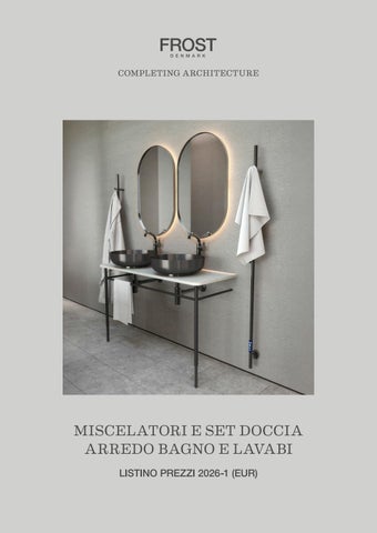 Miscelatori, Set Doccia, Mobili Da Bagno & Lavabi -Listino Prezzi IT EUR