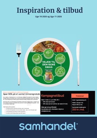Inspiration og tilbud - Uge 10-11 2026