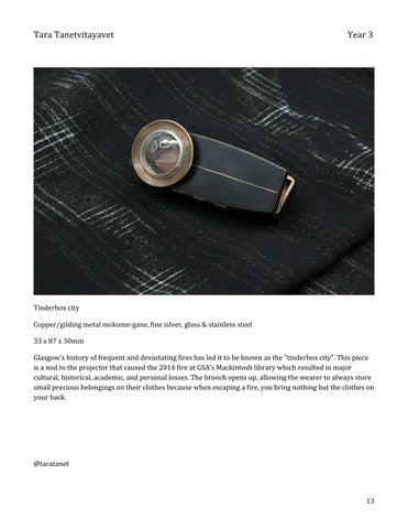 Silversmithing × Jewellery Munich 家具目录 2026 第 13 页