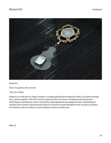 Silversmithing × Jewellery Munich 家具目录 2026 第 23 页