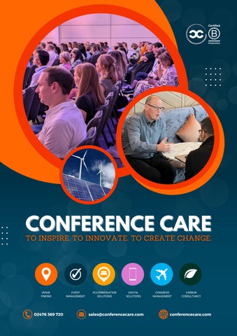 Conference Care Service Overview Brochure