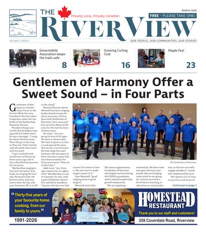 The River View March 2026