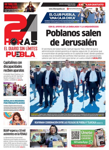 24 HORAS PUEBLA- 05 MARZO 2026