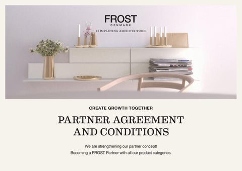 Partner Agreement and Conditions - EUR