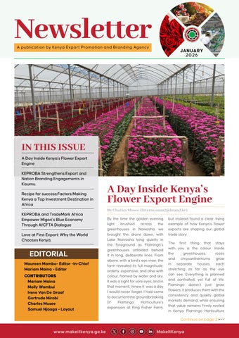 JANUARY 2026 NEWSLETTER 