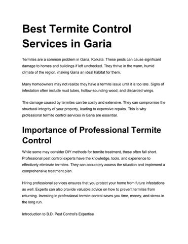 ORIGINAL TERMITE GARIA