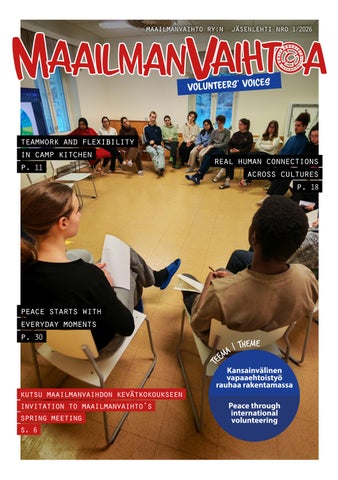 MaailmanVaihtoa – Volunteers' Voices 2026
