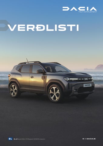 Dacia - Verðlisti