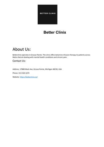 Better Clinix