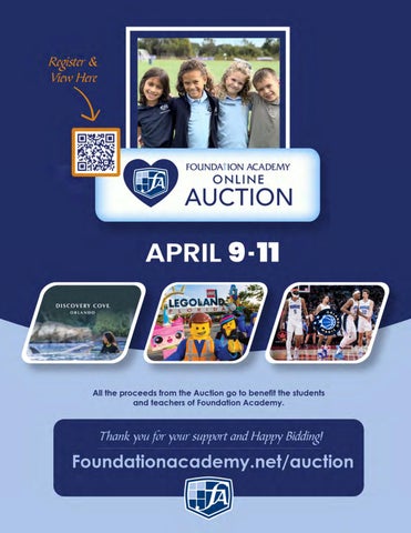 Auction flier updated
