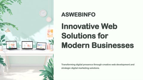Best Creative Web Design and Development Company - Aswebinfo