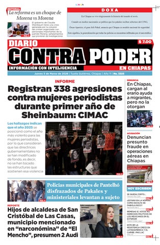 CONTRAPODER EDICIÓN 3323