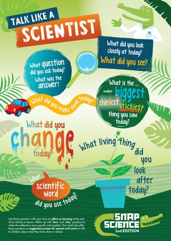 Talk Like a Scientist Poster