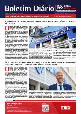 BOLETIM BANCA & SEGUROS 05.03.2026