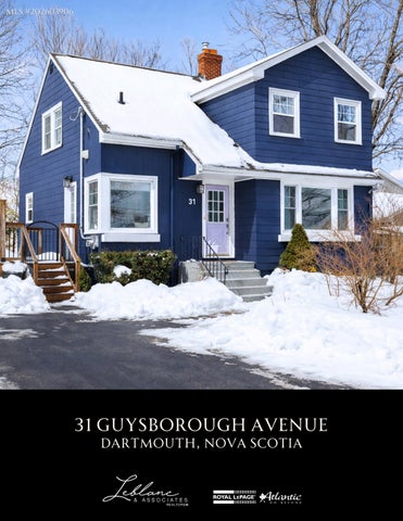 31 Guysborough Avenue - Feature package