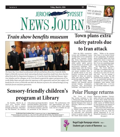 Jericho-Syosset News Journal (3/6/26)