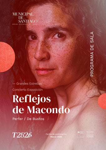 T26 / Programa de sala - Concierto Exposición: Reflejos de Macondo